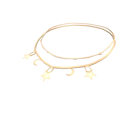 Stars & Moon Charm Necklace