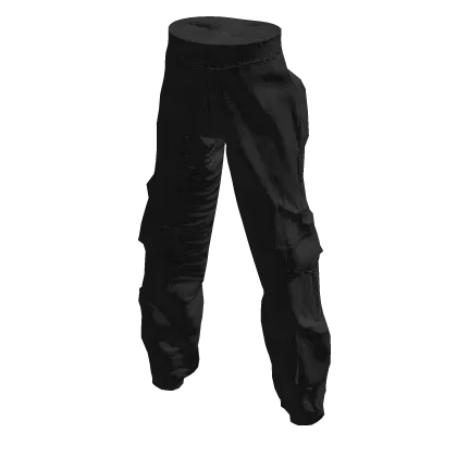 Black Y2K Cargo Pants